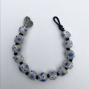 Beautiful recycled glass bracelet